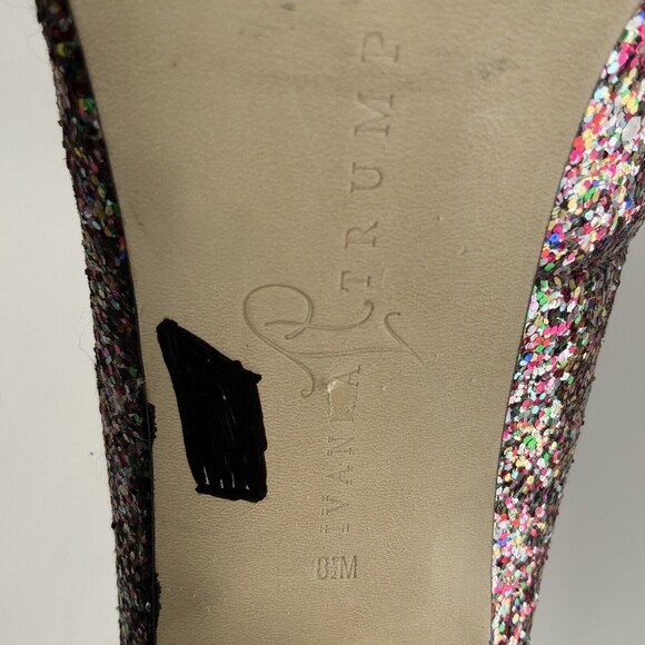 Ivanka Trump Glitter Kaydena Stiletto Heels Multicolor 8.5 - Picture 6 of 11